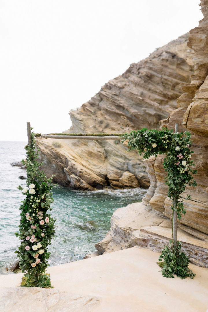Ceremony arch in Ios Greece