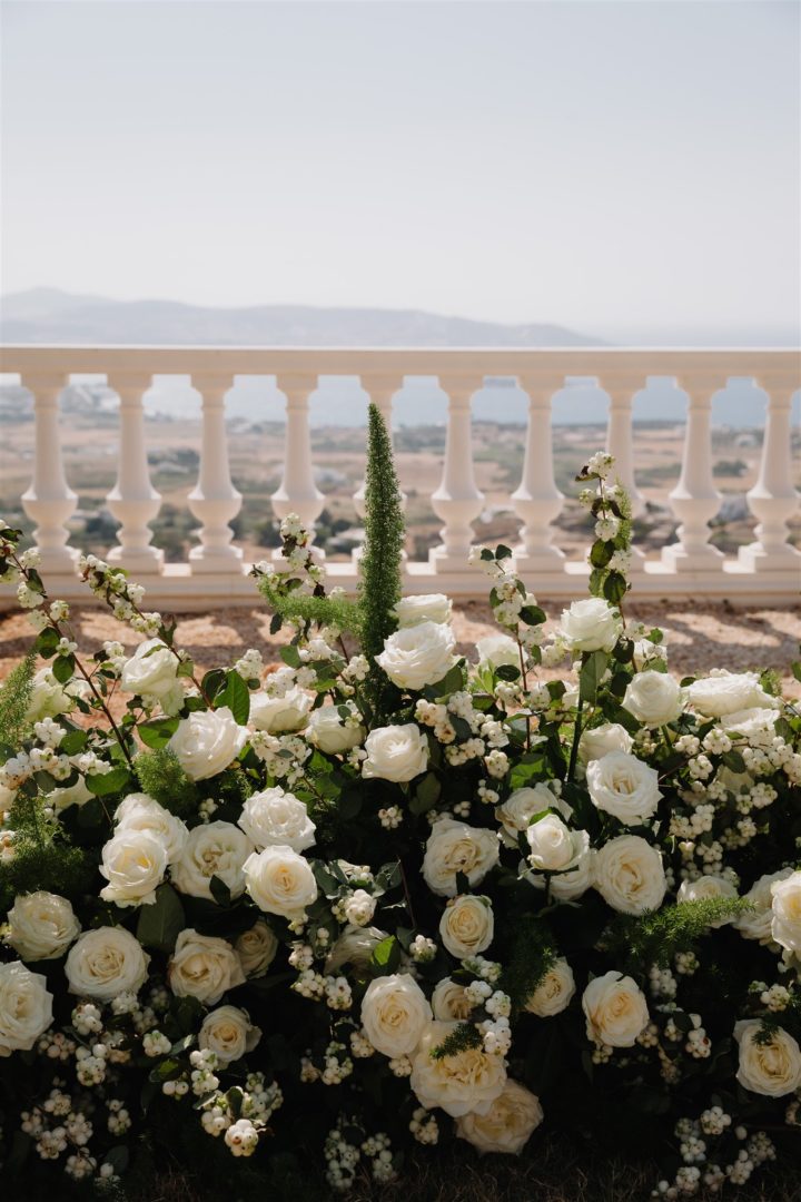 Destination wedding in Paros Greece