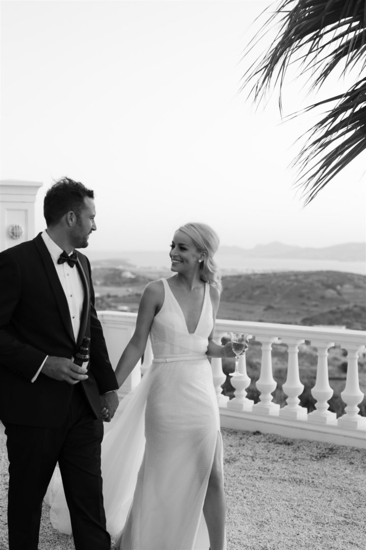 Destination wedding in Paros, Greece